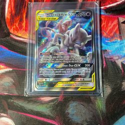 Pokemon Mewtwo & Mew GX 