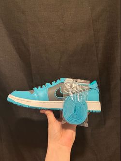 Jordan 1 Low Golf ‘Cool Grey Gamma Blue’ Size 10M