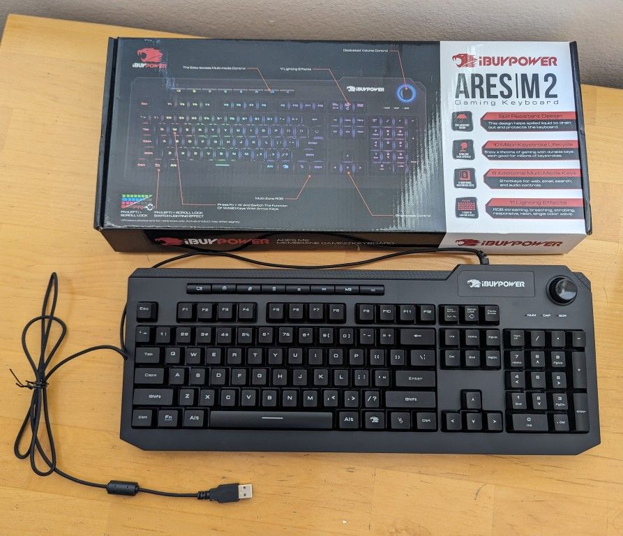 IBuypower ARES M2 GAMING KEYBOARD