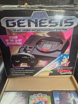 Sega Genesis model 1601 near CIB