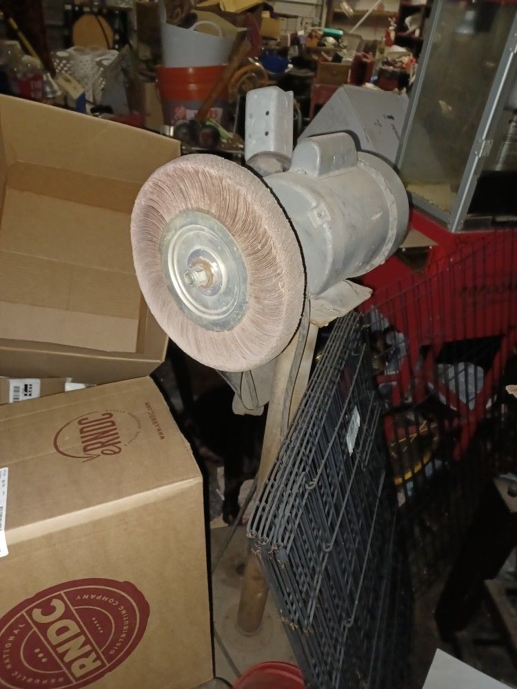 4 Foot Tall Polisher On Stand