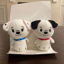 Disney 101 Dalmatians Pongo &amp; Perdita Dogs Hallmark Itty Bitty Set of 2 NWT 