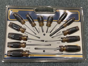 13 Pc Screwdriver Set ($10)