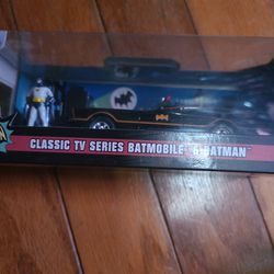Classic TV Batmobile and Batman 