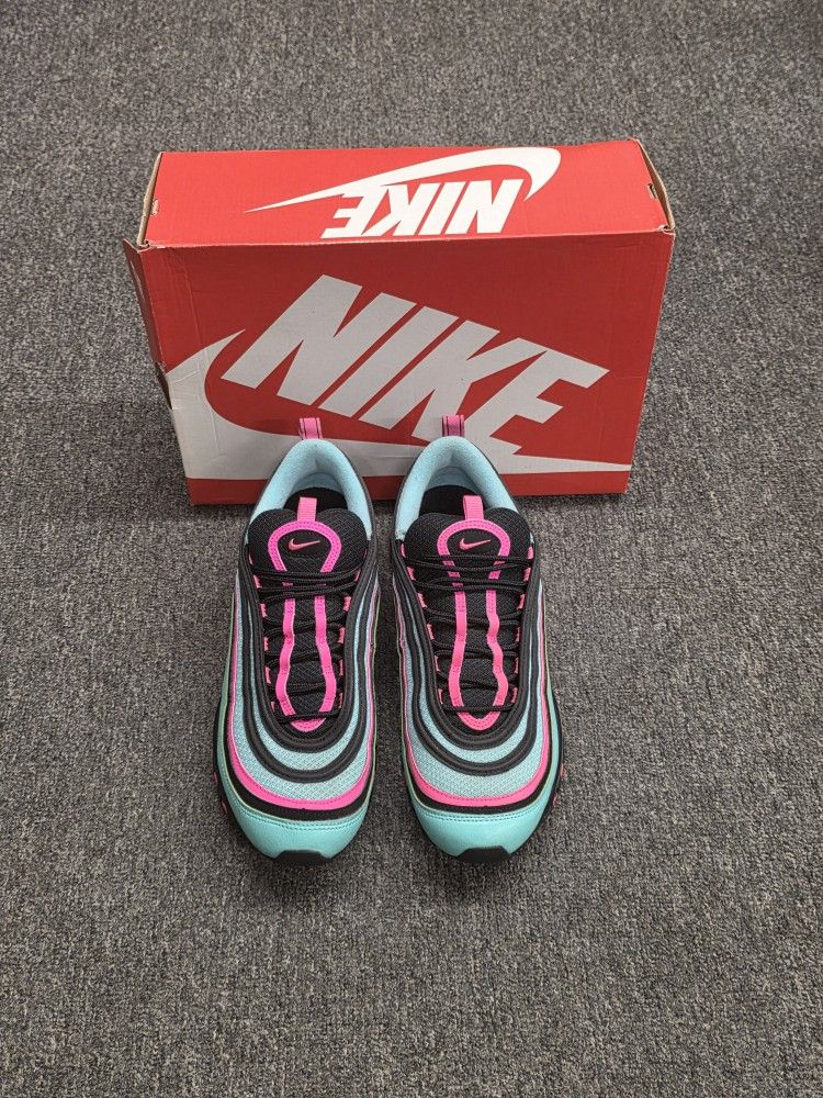 Nike Air Max 97 Hyper Turquoise Men Size 10.5 CU4877-300