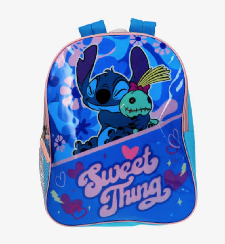 Disney Stitch Kids Backpack 15 Inch. Brand New
