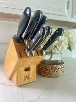 🔪 Slice, Dice & Still Looking Nice! 🔪 VINTAGE J.A. Henckels knife block set