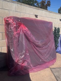 Queen size mattress dark gray