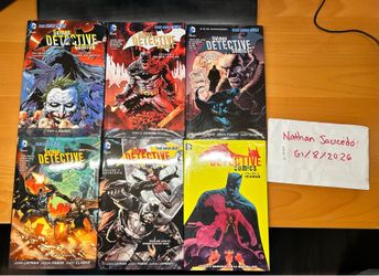 New 52 Batman Detective Comics Hardcover Volume 1-6