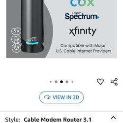 Arris 3.1 Cable modem / wifi router. 