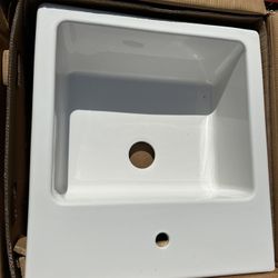 Apron Front Sink And cabinet Base. 