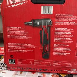 Small and big pex gun plumbing new still in box