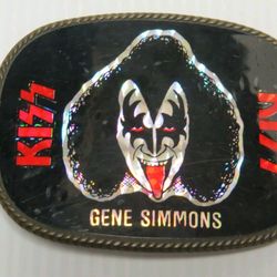 Vintage 70s Gean Simmons Belt Buckle 