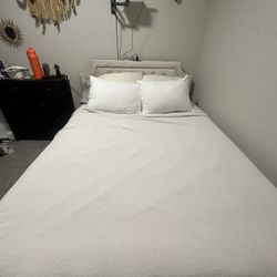 Queen Bed With Mattress And Frame