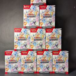 [SEALED] Pokemon Prismatic Evolutions Booster Bundle