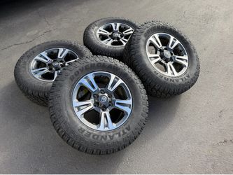 2019 Toyota Tacoma OEM 17” Rims Wheels and NEW Tires 4Runner FJ Cruiser Tundra Sequoia Lexus GX460 GX470