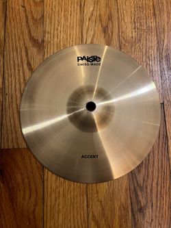 8” Paiste Swiss Made Accent Cymbal
