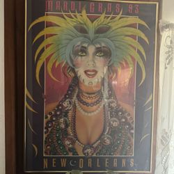 Mardi Gras Framed Prints