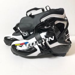 Salomon RC Carbon Classic X-C SKI BOOTS SNS (US Size 6.0, Eur Size 38 2/3, 24cm) - Unisex