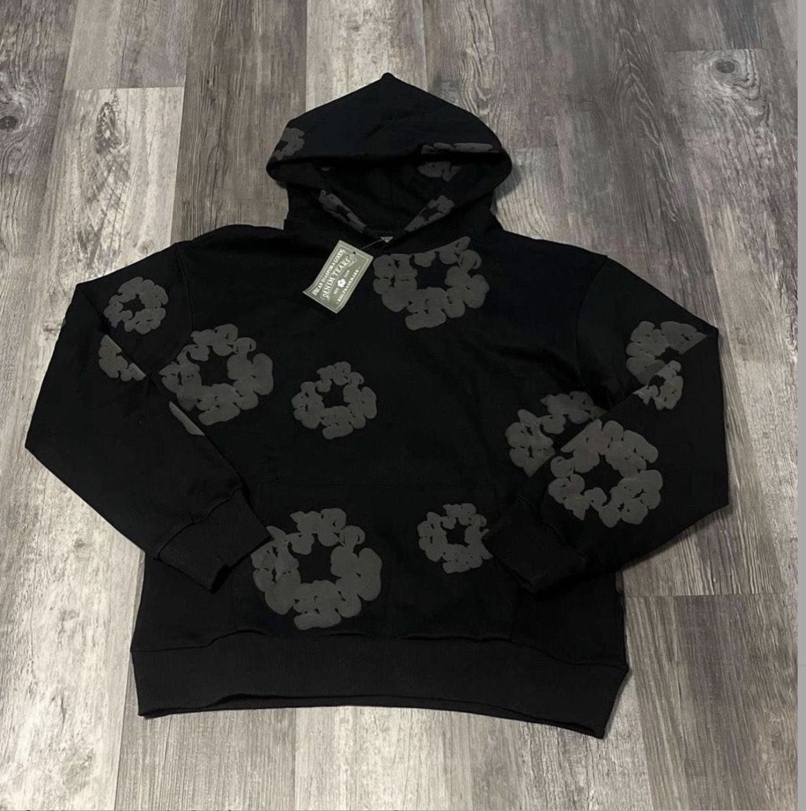 Black Denim Tears Hoodie