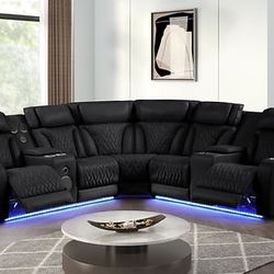 Power Reclining Sectional 