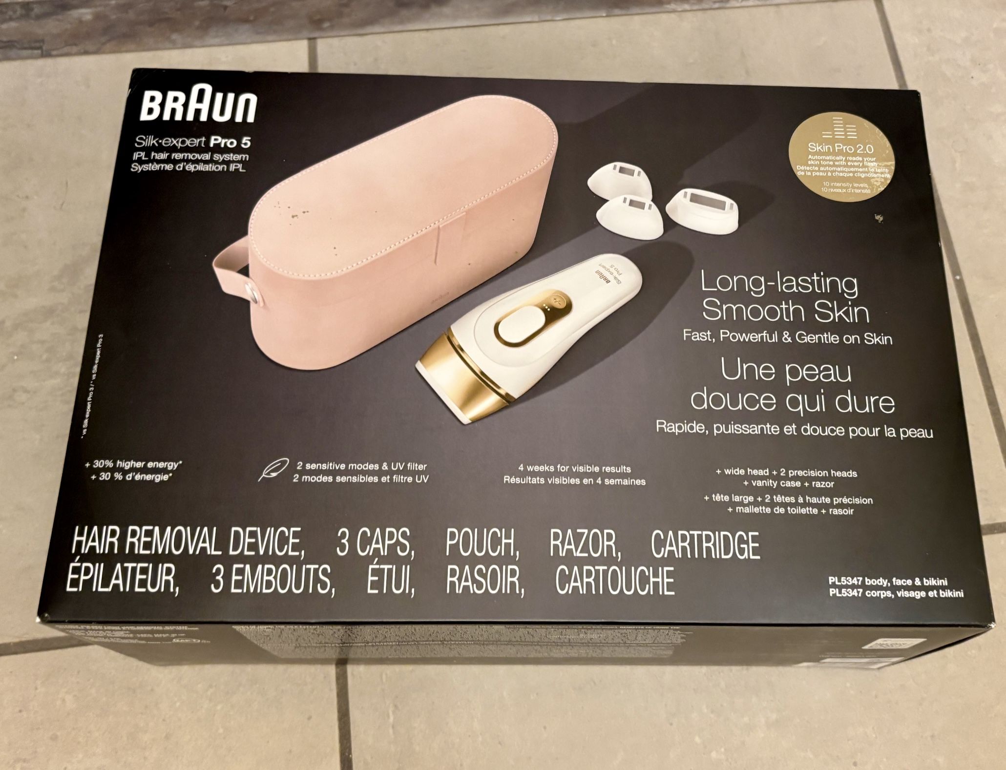 Braun Silk expert Pro 5 IPL, Open Box Not Used