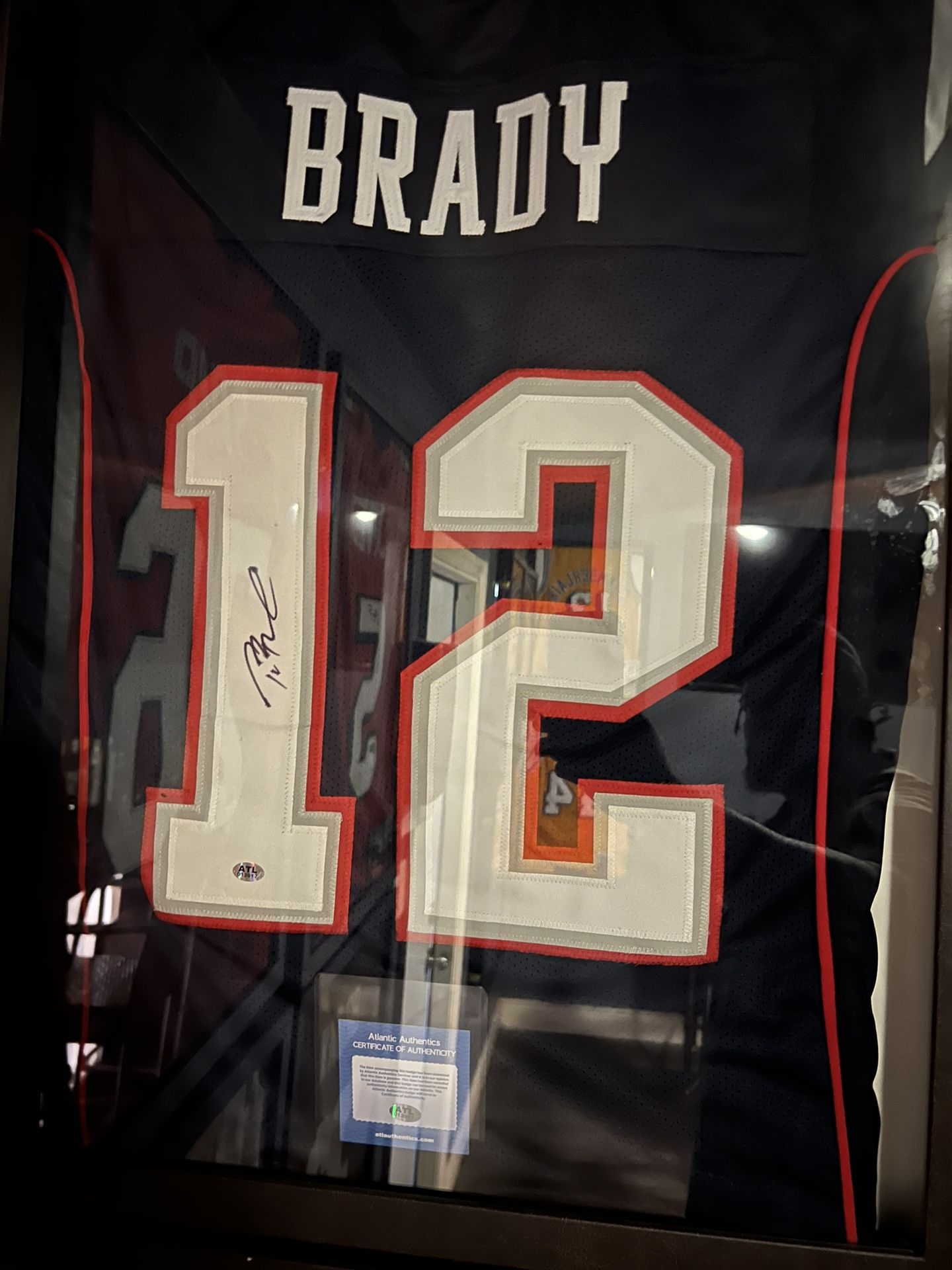 Tom Brady Signed Jersey Patriots