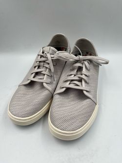 NEW Olukai Gray Shoes Women’s 9 Pehuea’Li Mesh Sneakers