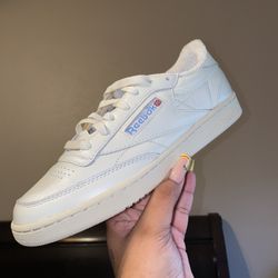Reebok Women’s Club C 85 Vintage Chalk Baby Blue 