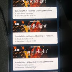 Candlelight: A Haunted Evening of Halloween Classics concert in Savannah, GA, on October 25, 2025, at The DeSoto Savannah:
