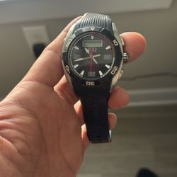 Octane Swiss Quartz (Battery-Powered) Black Dial Men's Watch