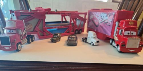Disney Pixar Cars Mack Truck Toy Set