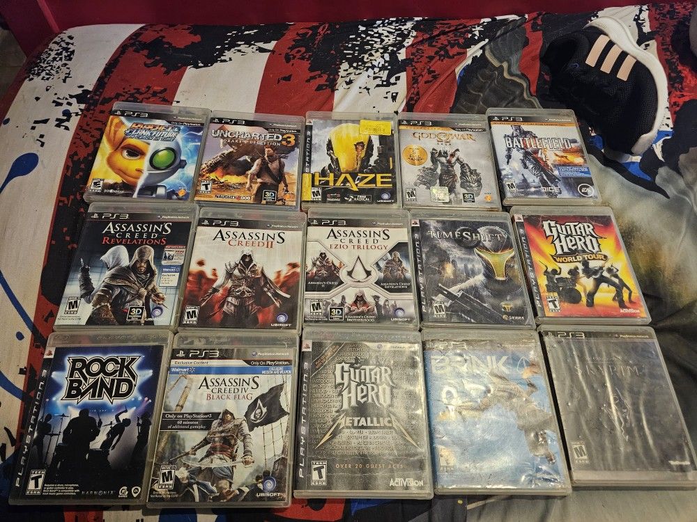 Ps3 Games Lot Of 16