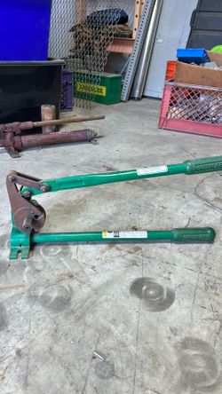 Greenlee threaded rod cutter
