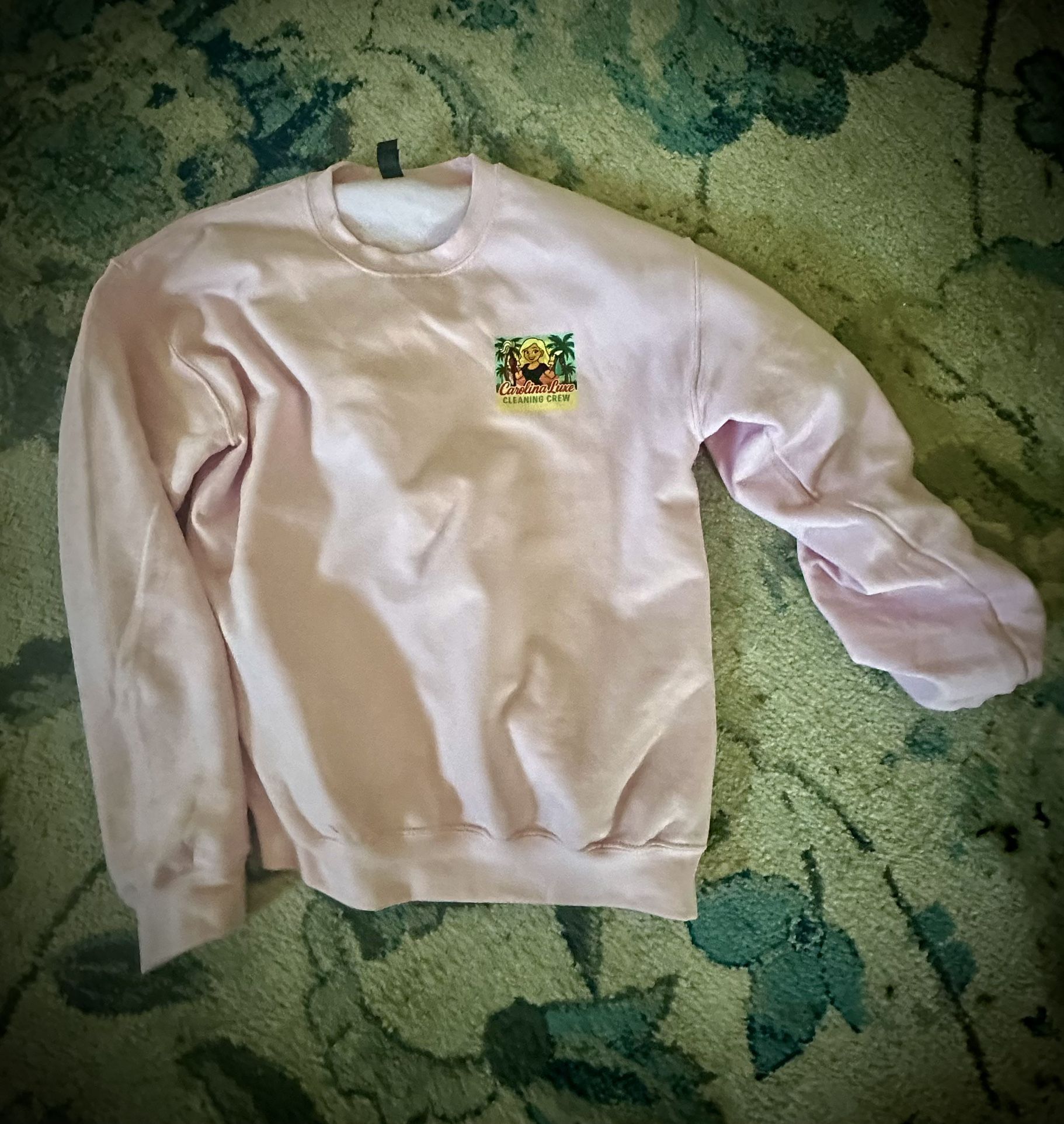 Official Carolina Luxe Cleaning Crew Jacket – Stylish & Comfy