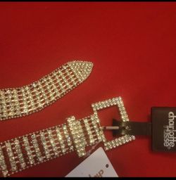 Elegant fashion crystal belt