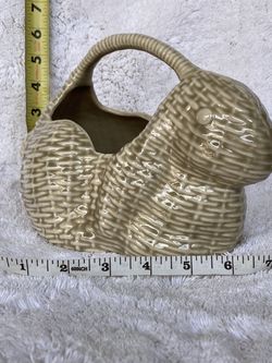 Rabbit Ceramic Basket
