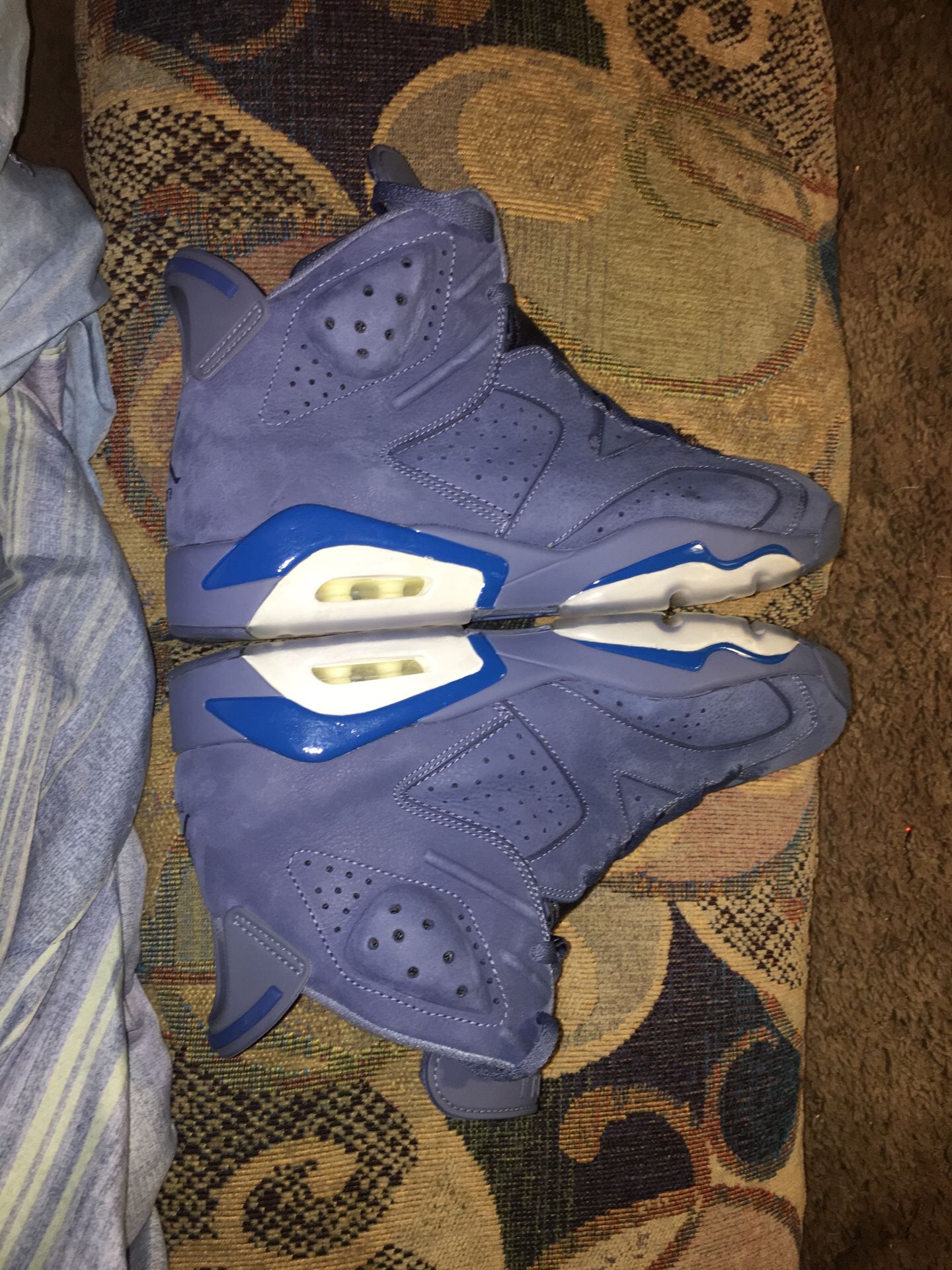 Blue Jordan 6s (Size 11)