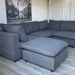 New In Box Sectional Cloud Couch - Delivery Available 