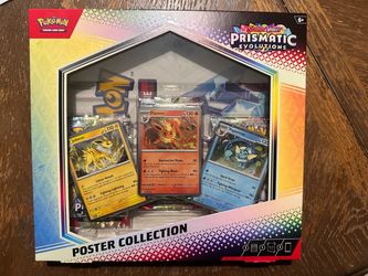 Pokémon Scarlet & Violet Prismatic Evolutions Poster Collection