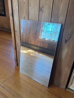 Frameless Rectangular Wall/Floor Mirror