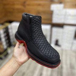 mens western ankle boots