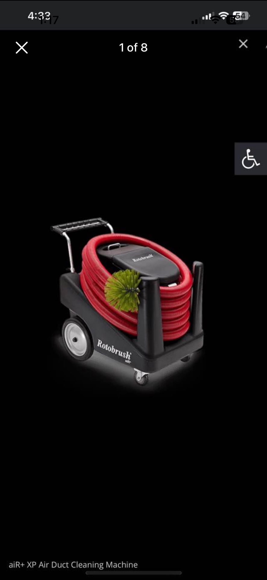 Rotobrush Model Air+ 2014 & Air Duct Cleaning Equipment