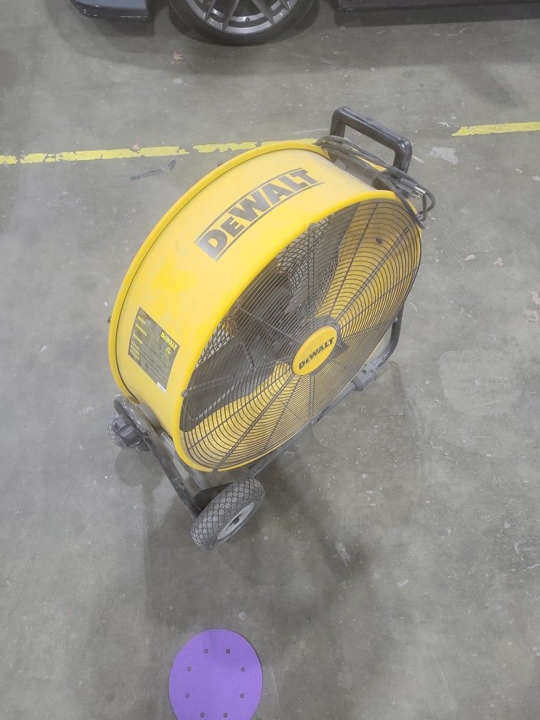 Big DeWalt Shop Fan