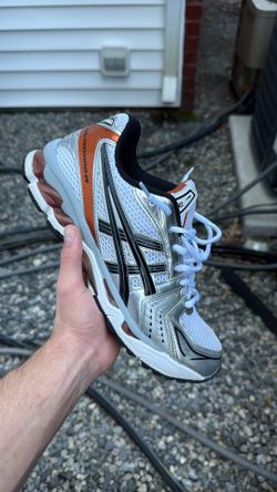 ASIC kayano 14 white piquant