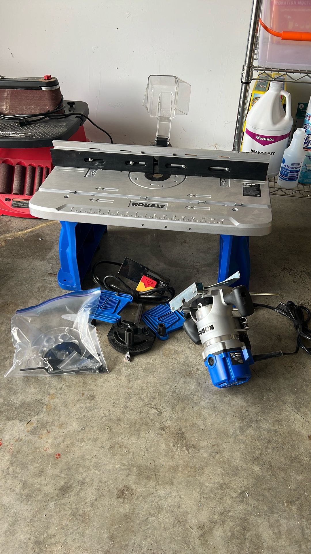 Kobalt Router / Table $100.00