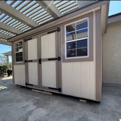 6x12 Lean-To Storage Shed