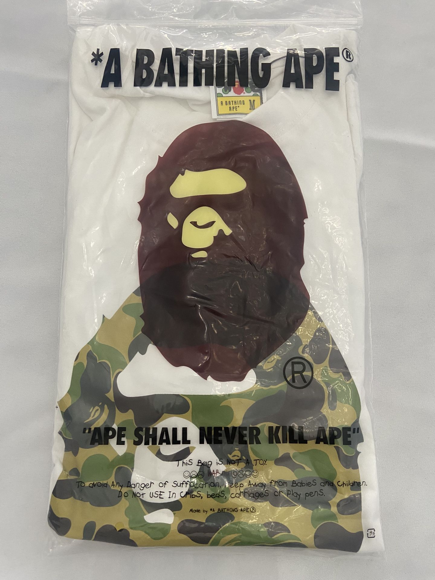 BAPE Abc Camo Big Ape Head Tee