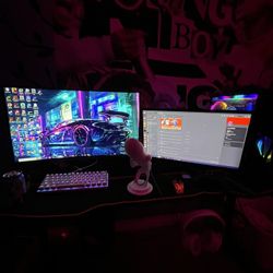 gaming pc/setup