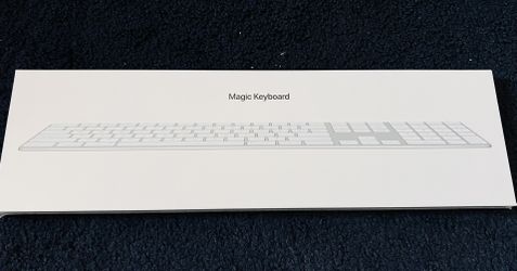 Apple Magic Keyboard With Numeric Keyboard